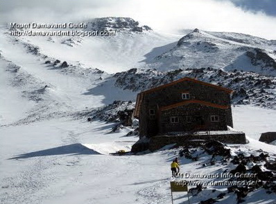 Mount Damavand Third Camp - Bargah Sevom New Hut