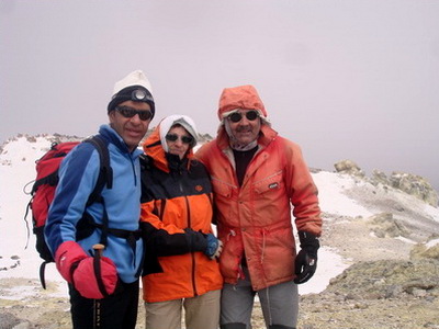 Climbing Tour Damavand Iran, Mt Damavand Peak, Spanish Team 2011
